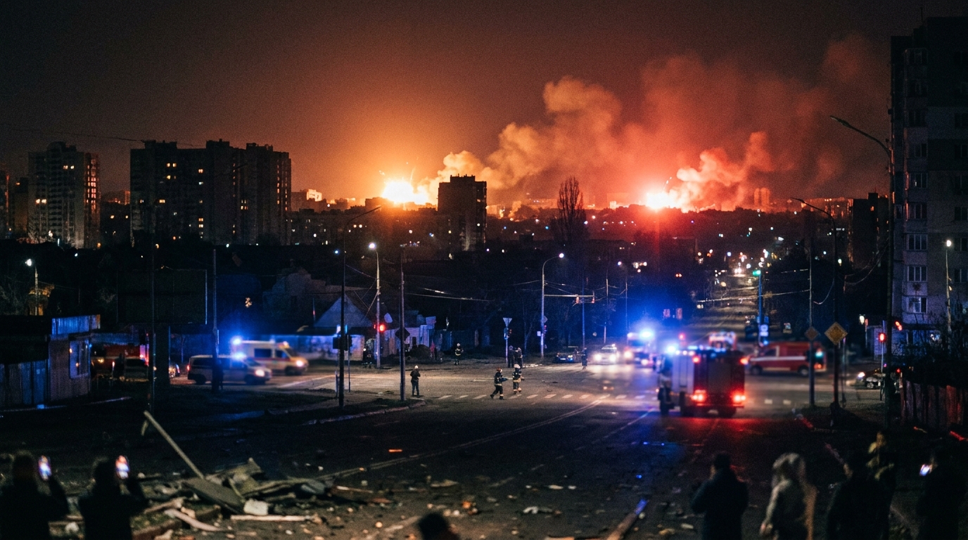 Moscow Fires Everything at Kyiv as Ukraine Launches 400 Drones Deep Into Russia