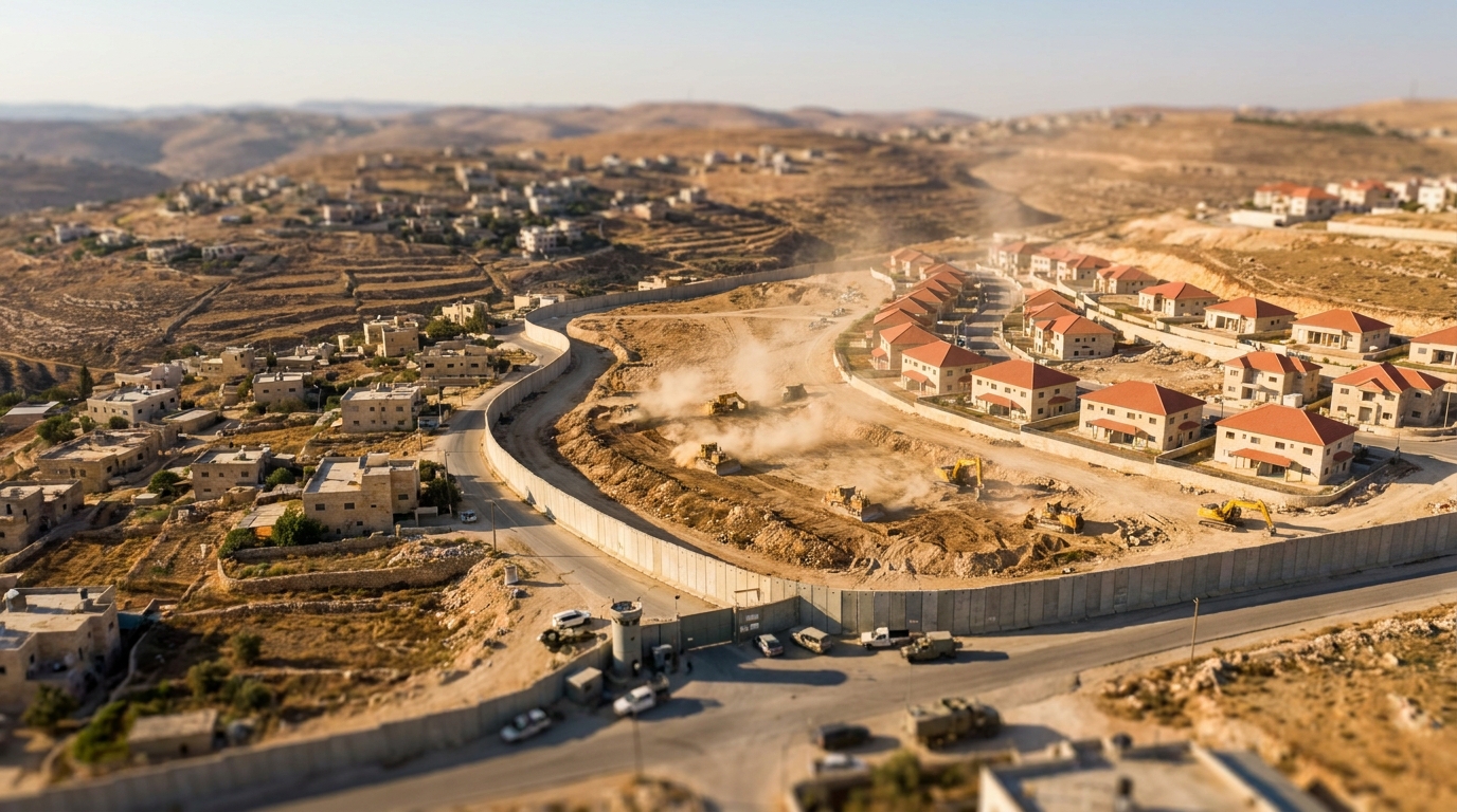 Nine Western Nations Condemn Israeli Settlement Expansion West Bank